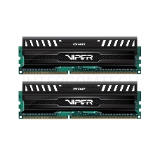 Модуль памяти Patriot DIMM DDR3 16Gb KIT (8GbX2)  VIPER3 1600MHz CL10 [PV316G160C0K] Black Mamba