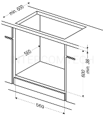 Встраиваемая электрическая духовка Hansa BOEW64111 белый