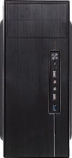 Корпус LinkWorld VC05-1011 черный без БП ATX 1x80mm 2xUSB2.0 1xUSB3.0 audio