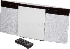 Микросистема Panasonic SC-HC200EG-W белый 20Вт CD CDRW FM USB BT