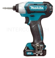 Аккум.гайковерт MAKITA TD110DZ  10.8В Li-ion 0-3500у\м 110Нм 1.2кг кор подсв M5-M12 б\акк и з\у