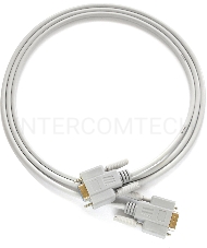 Greenconnect Кабель 0-модемный COM RS-232 линковочный 5 m GCR-DB901-5m 9F AF / 9F AF, пакет