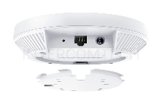 Потолочная точка доступа TP-Link EAP653 AX3000 Ceiling Mount Dual-Band Wi-Fi 6 Access Point, 1?1Gbps RJ45 Port, 574Mbps at  2.4 GHz + 2402 Mbps at 5 GHz, 802.3at POE, 2?Internal Antennas