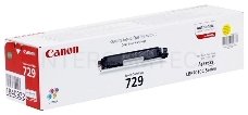 Тонер-картридж Canon Cartridge 729Y (4367B002) желтый для LBP-7010C/7018C 1000 стр.