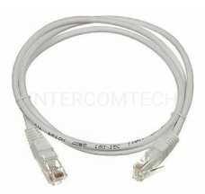 Кабель Патч-корд Lanmaster UTP TWT-45-45-2.0/6-GY вилка RJ-45-вилка RJ-45 кат.6 2м серый ПВХ