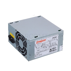 Блок питания Exegate EX256711RUS-S AA500, ATX, SC, 8cm fan, 24p+4p, 2*SATA, 1*IDE + кабель 220V с защитой от выдергивания