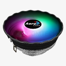 Кулер CPU Aerocool Air Frost Plus (универсальный, 110W, 24.2 dB, 1500 rpm, 120мм, 3pin, подсветка, алюминий) RTL