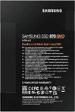 Накопитель SSD Samsung 1Tb 870 QVO 2.5 SATA3 (MZ-77Q1T0BW)