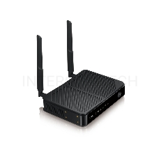 Маршрутизатор ZYXEL LTE3301 Indoor LTE Router, 802.11ac (2,4 и 5 GHz) up to 300+867 Mb/s, LTE/3G/2G, 2 SMA-F for external LTE antennas, 4xLAN GE (1xWAN GE), 1xUSB2.0