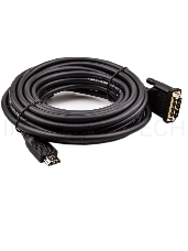 Кабель HDMI AM/DVI(24+1)M, 7.5м, CU, 1080P@60Hz, 2F, VCOM <CG484GD-7.5M>