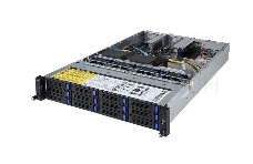 Серверная платформа Gigabyte R281-3C2 (Rev 3xx)  2U, 2x LGA-3647, Intel C621 Chipset, 2?4x DIMM slots, 12 x 3.5; and 2 x 2.5; SATAIII hot-swappable HDD/SSD bays, 2x GPU, 2x 1Gb/s LAN ports (Intel® I350-AM2), Dual 1200W 80 PLUS Platinum