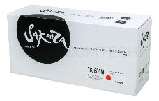 Картридж SAKURA TK580M для Kyocera Mita FS-5150DN/5250DN, пурпурный, 2800 к.