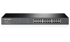 Сетевой коммутатор  TP-Link SMB  TL-SG1024 Коммутатор 24LAN 10/100/1000Mb/s Unmanagersd Gigabit Rackmount Switch