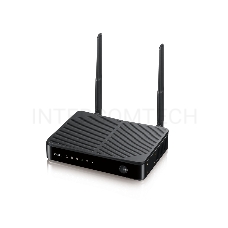 Маршрутизатор ZYXEL LTE3301 Indoor LTE Router, 802.11ac (2,4 и 5 GHz) up to 300+867 Mb/s, LTE/3G/2G, 2 SMA-F for external LTE antennas, 4xLAN GE (1xWAN GE), 1xUSB2.0