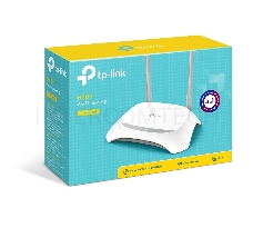 Роутер беспроводной TP-Link TL-WR840N N300 10/100BASE-TX белый