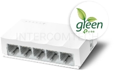 Коммутатор роутер TP-Link LS1005, 5 портов Ethernet 100 Мбит/с