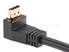 Кабель VCOM CG523-1.8M HDMI<=>HDMI-угловой коннектор 90град 1.8м, 2.0V