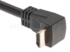 Кабель VCOM CG523-1.8M HDMI<=>HDMI-угловой коннектор 90град 1.8м, 2.0V