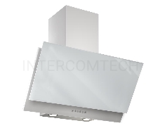 Вытяжка каминная Elikor Рубин S4 90П-700-Э4Д перламутровый/белое стекло управление: кнопочное (1 мотор)