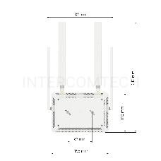 Роутер беспроводной Runner 4G (KN-2211) с модемом 4G, Mesh Wi-Fi N300 и 4-портовым Smart-коммутатором