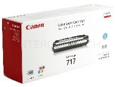 Тонер-картридж Canon Cartridge 717C (2577B002) голубой, 4000 стр., для MF8450