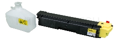 Картридж SAKURA TK580Y для Kyocera Mita FS-5150DN/5250DN, желтый, 2800 к.