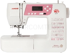 Швейная машина Janome 3160 PG 60 операций, горизонт.челнок, 7 видов автоматических петель,  ЖК-дисплей