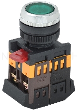 Кнопка ABLFS-22 зел. 1з+1р ИЭК BBT30-ABLFS-K06