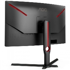 Монитор 27 AOC C27G3U/BK Curved 1000R 1920x1080 165Гц VA WLED 16:9 4ms 2*HDMI DP 4xUSB3.2 3000:1 80M:1 178/178 300cd HAS Swivel Tilt Speakers Black/Red
