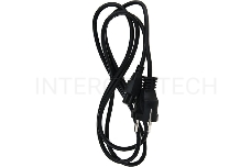 Кабель питания для ноутбуков 1.8m, 3-pin, с заземлением, 220V (Европейский стандарт) Telecom
