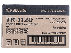 Тонер-картридж Kyocera TK-1120 (1T02M70NX0/1T02M70NXV/1T02M70NX1) черный для FS-1060DN/1025MFP/1125MFP 3000 стр.