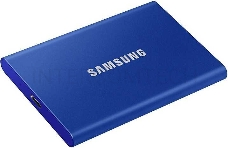 Твердотельный накопитель Samsung SSD 2TB T7 Touch, USB Type-C, R/W 1000/1050MB/s, Blue