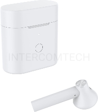 Гарнитура вкладыши QCY T7 белый беспроводные bluetooth в ушной раковине