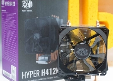 Кулер для процессора Cooler Master CPU Cooler Hyper H412R, RPM, 100W (up to 120W), Full Socket Support