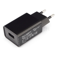 Адаптер питания Cablexpert MP3A-PC-25 100/220V - 5V USB 1 порт, 2A, черный