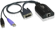 Модуль удлинителя, DVI+KBD+MOUSE USB 2.0+AUDIO, для подкл. DVI USB virtual media KVM adapter cable