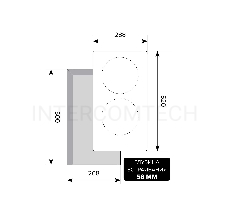 Индукционная варочная поверхность Lex EVI 320 F BL черный