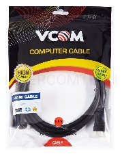 Кабель VCOM CG523-1.8M HDMI<=>HDMI-угловой коннектор 90град 1.8м, 2.0V