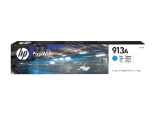 Картридж струйный HP 913A F6T77AE голубой для HP PW 352dw/377dw/Pro 477dw/452dw 3000стр.