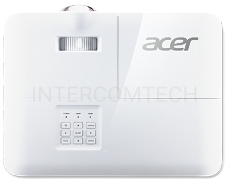 Проектор ACER S1386WHn (DLP, 1280x800, 3600Lm, 20000:1, +2xНDMI, OSRAM, 1x16W speaker, lamp 5000hrs, short-throw, WHITE,