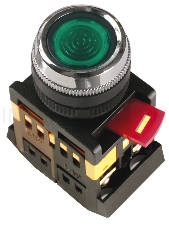Кнопка ABLFS-22 зел. 1з+1р ИЭК BBT30-ABLFS-K06