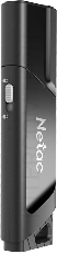 Флеш Диск Netac U336S 128Gb <NT03U336S-128G-30BK>, USB3.0, пластиковая с защитой от записи