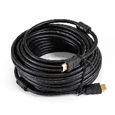 Кабель HDMI ExeGate EX-CC-HDMI-15.0F (19M/19M, 15м, v1.4b, ферритовые кольца, позолоченные контакты)