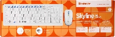 Клавиатура + мышь Defender  Skyline 895 Nano W(Белый) Кл:104, 1000/1500/2000dpi  45895
