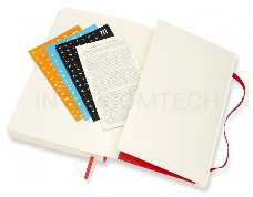 Ежедневник Moleskine CLASSIC DAILY LARGE SOFT 130х210мм 400стр. мягкая обложка красный