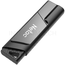 Флеш Диск Netac U336S 128Gb <NT03U336S-128G-30BK>, USB3.0, пластиковая с защитой от записи