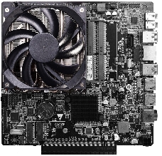 Кулер ID-COOLING IS-30 LGA1700/1200/115X/AM4 низкопрофильный высота 30mm (36шт/кор, TDP 100W, PWM, 4 тепл.трубки прямого контакта, FAN 92mm) BOX