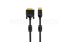 Кабель HDMI AM/DVI(24+1)M, 7.5м, CU, 1080P@60Hz, 2F, VCOM <CG484GD-7.5M>