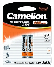 Аккумулятор Camelion AAA- 800mAh Ni-Mh BL-2 аккум-р,1.2В 3674