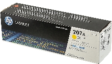 Тонер-картридж HP 207A желтый для M255/MFP M282/M283 1250 стр
